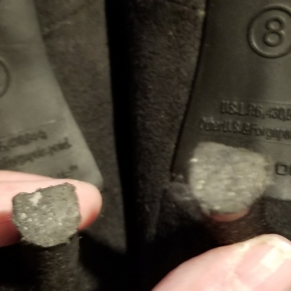 👠👠Vintage Predictions Suede Peep Toe Pumps - Picture 7 of 8